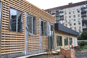 Ветеранський простір в Ужгороді готовий на 76% (фото)