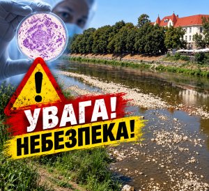 Нечистоти, кишкова паличка та сальмонела: ужгородців попереджають про якість води в річці